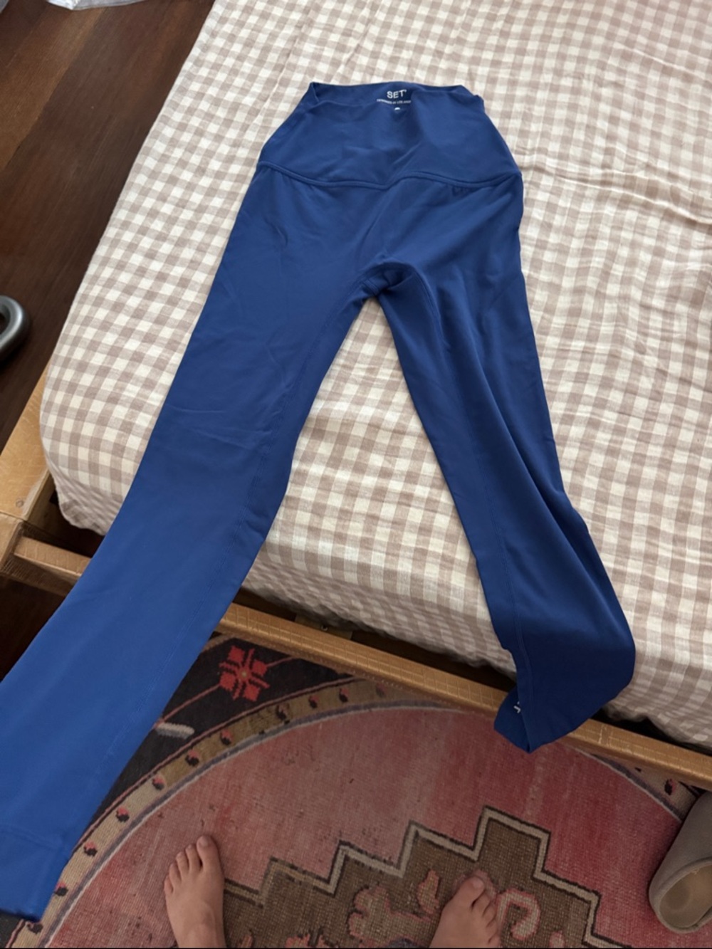 SET Blue Leggings